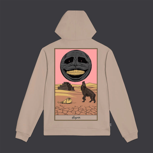 FELPA UOMO DOLLY NOIRE  BLACK MOON TAROT HOODIE