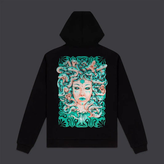 FELPA UOMO DOLLY NOIRE MEDUSA HOODIE