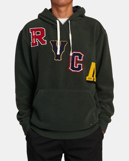 FELPA RVCA LETTERMAN HOODIE