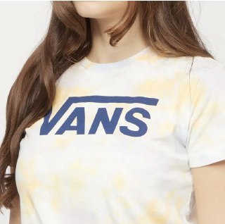 T-SHIRT VANS LOGO WASH CREW