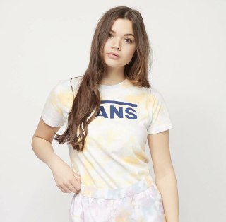 T-SHIRT VANS LOGO WASH CREW