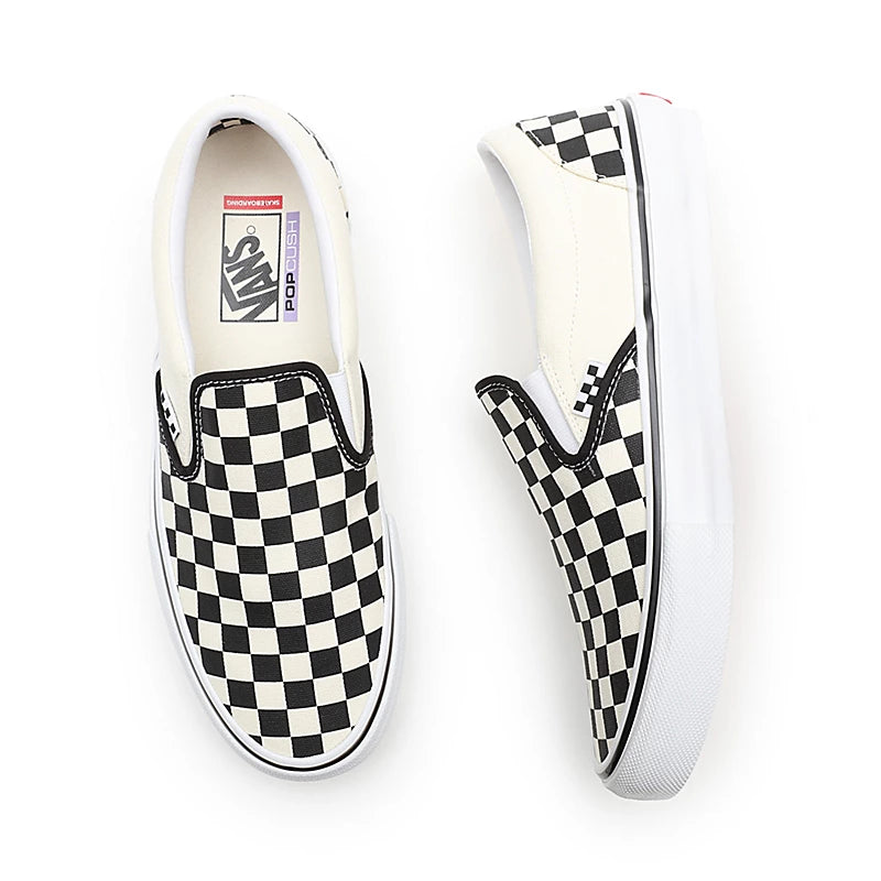 VANS SLIP ON PRO CHEAKERBOARD