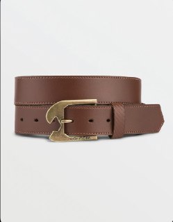 CINTURA VOLCOM SKULLY LEATHER BELT