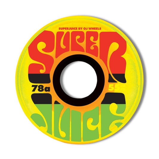 RUOTE OJ WHEELS JUICE JAMAICAN SUNRISE 55MM 78A